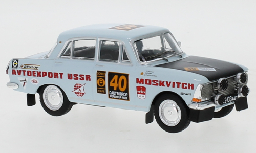 Moskwitsch 412 No.40 Rally London-Mexico 1970 Tenishev/Kislykh/Chirotchenkov - 1:43